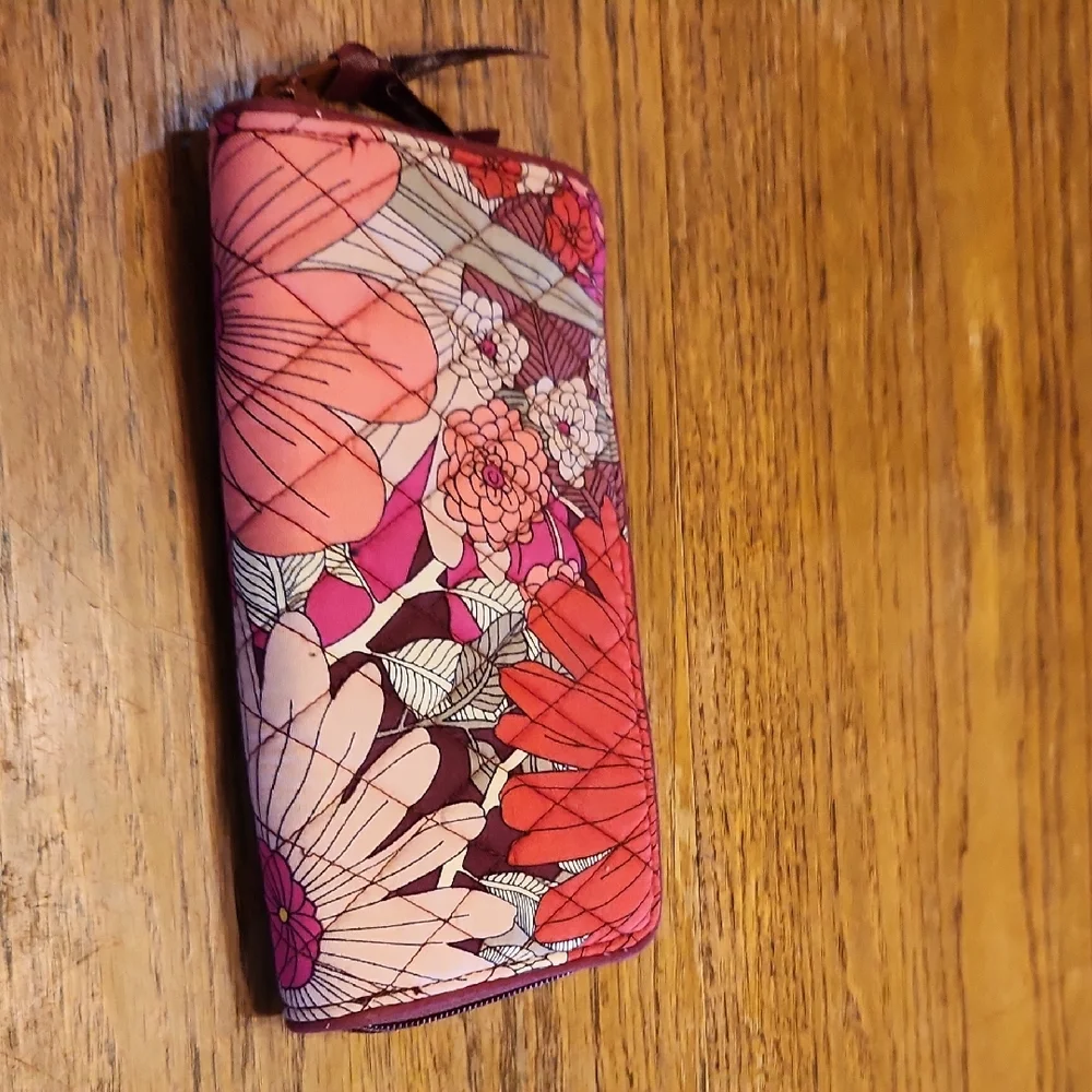 Vera Bradley Zip Around Closure Wallet
